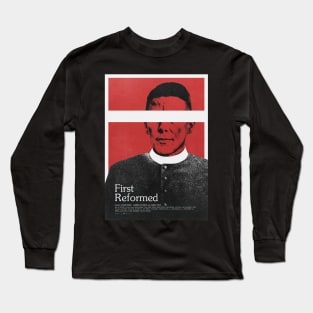 First Reformed Red Long Sleeve T-Shirt